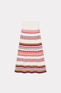 Lace Fairisle Skirt
