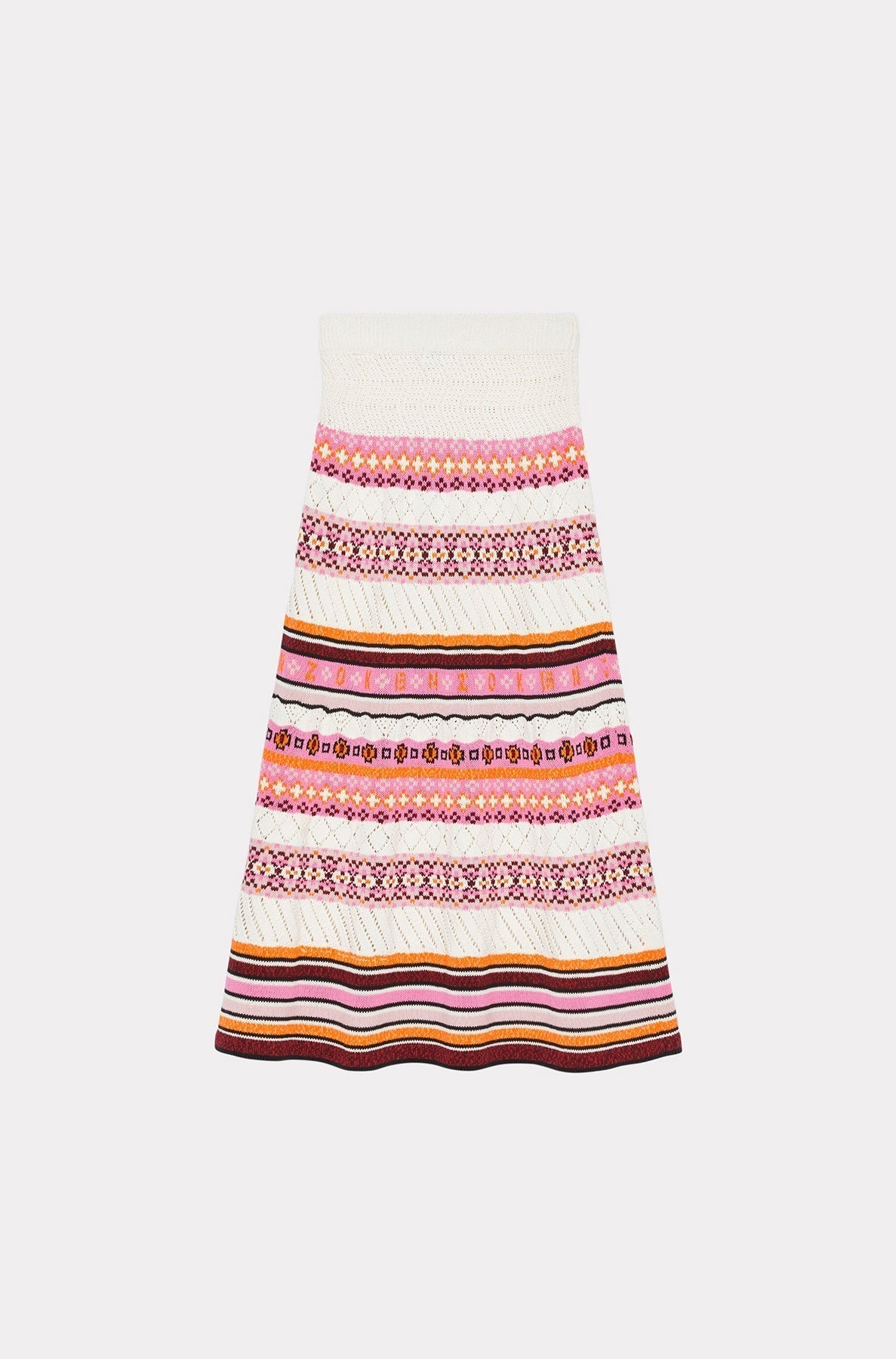 Lace Fairisle Skirt