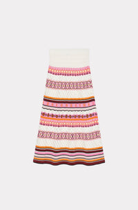 Lace Fairisle Skirt
