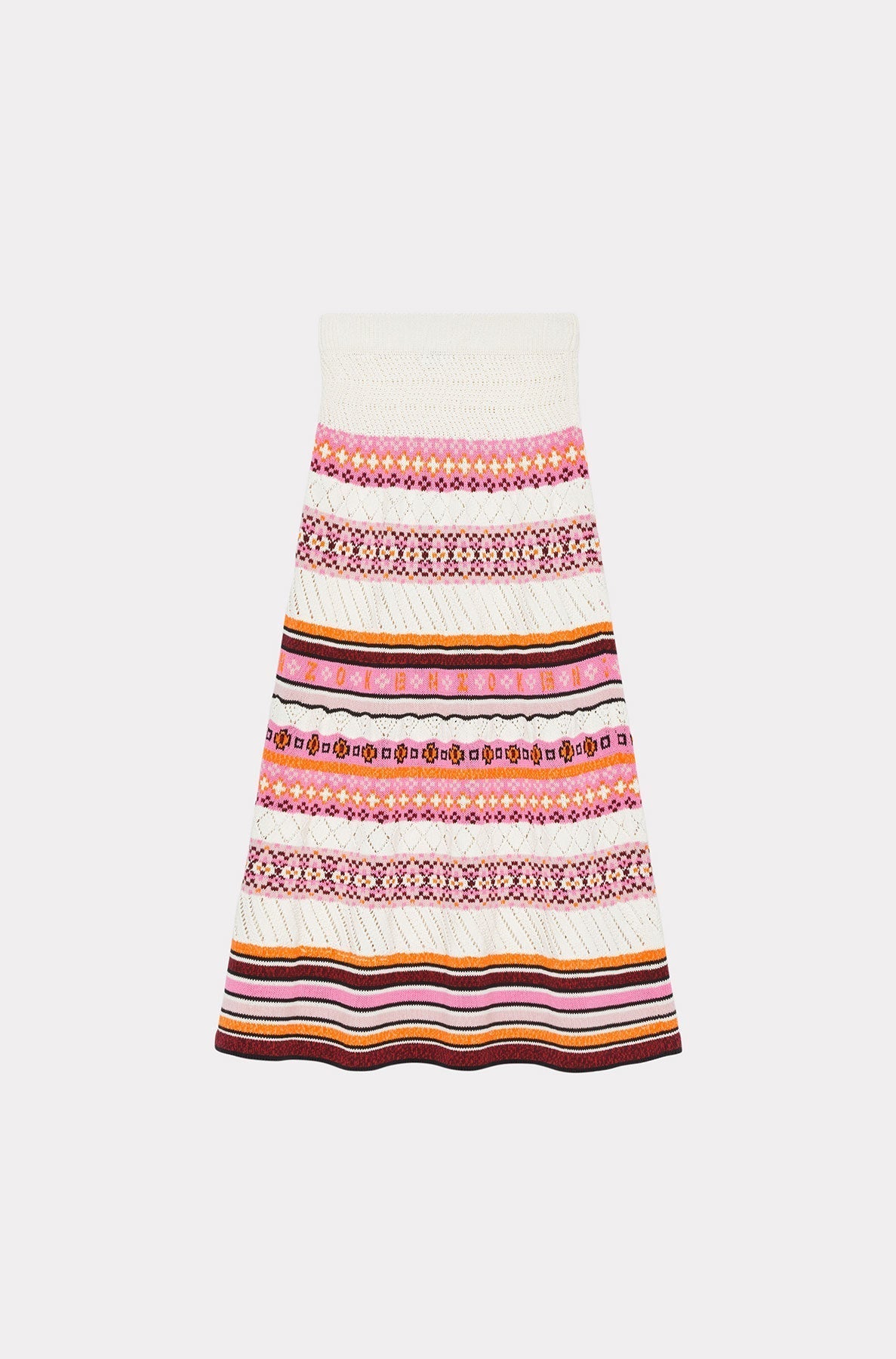 Lace Fairisle Skirt