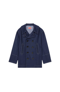 Caban en laine - Midnight Blue