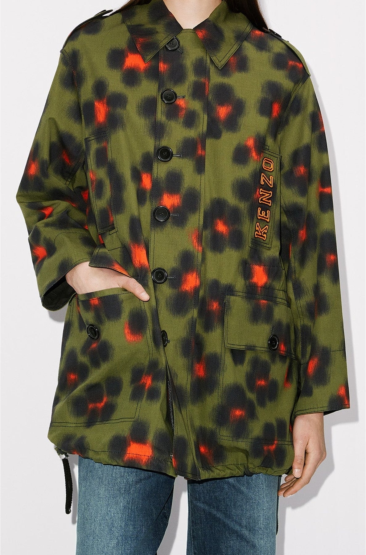 Parka Hana Leopard - Khaki