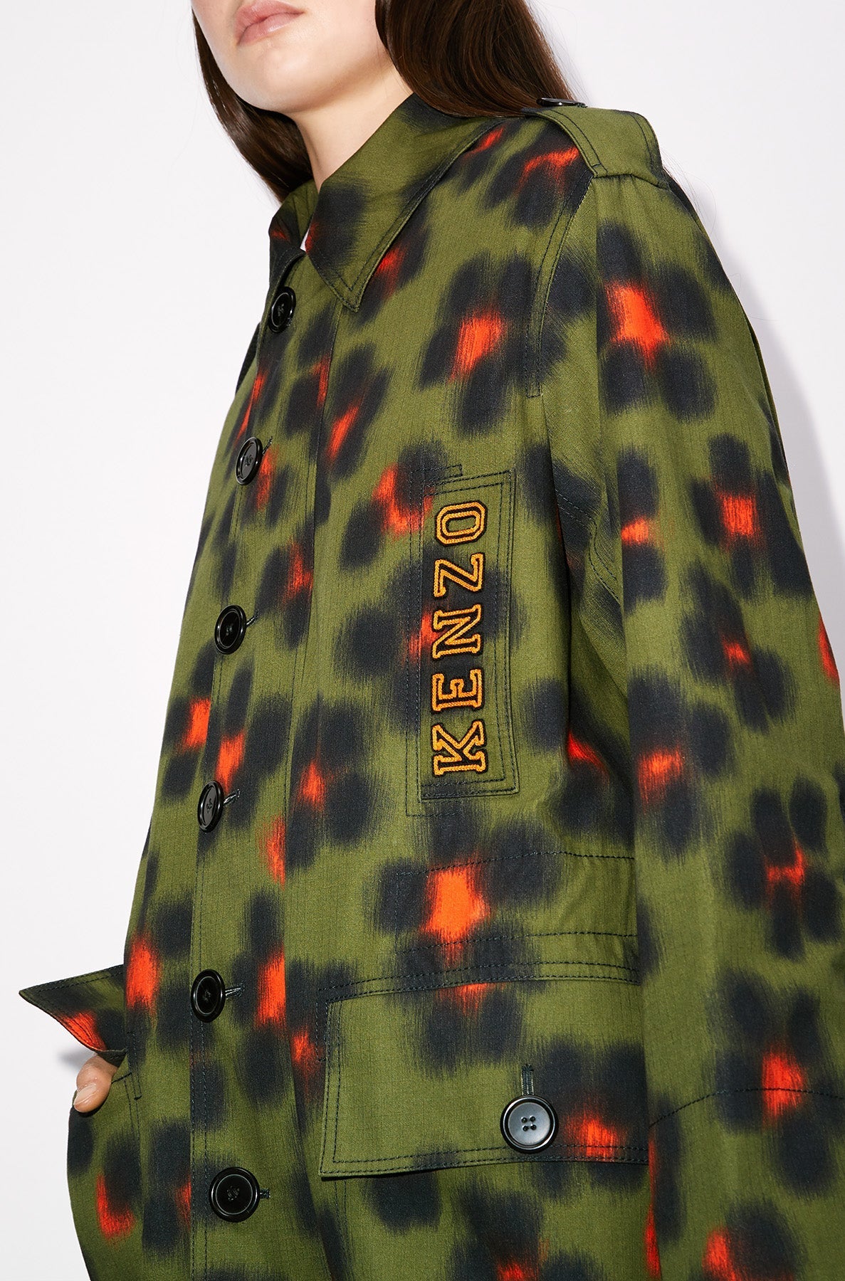 Parka Hana Leopard - Khaki