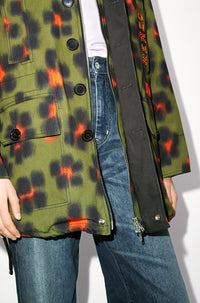 Parka Hana Leopard - Khaki