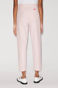 Pantalon de tailleur croppé - Faded Pink