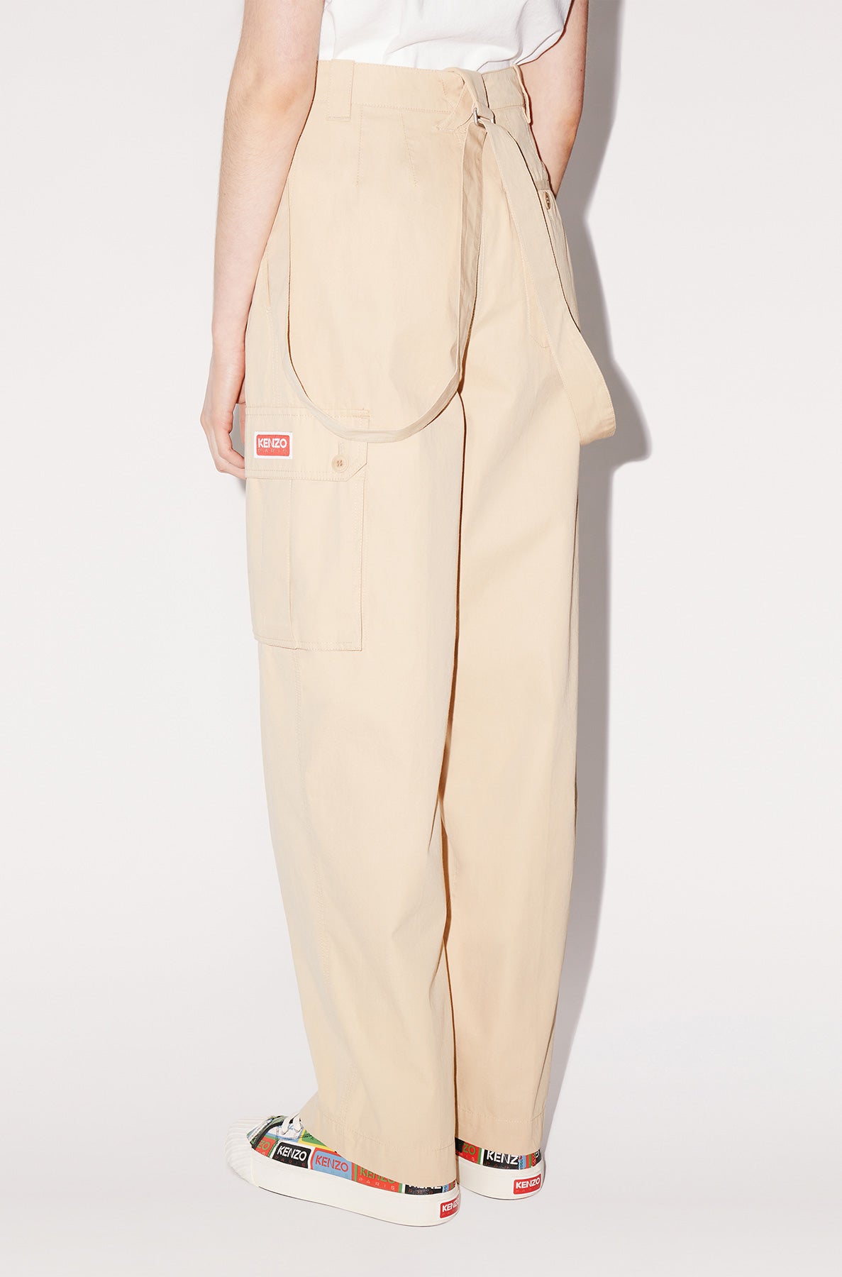 Pantalon cargo "Kenzo Paris" - Beige