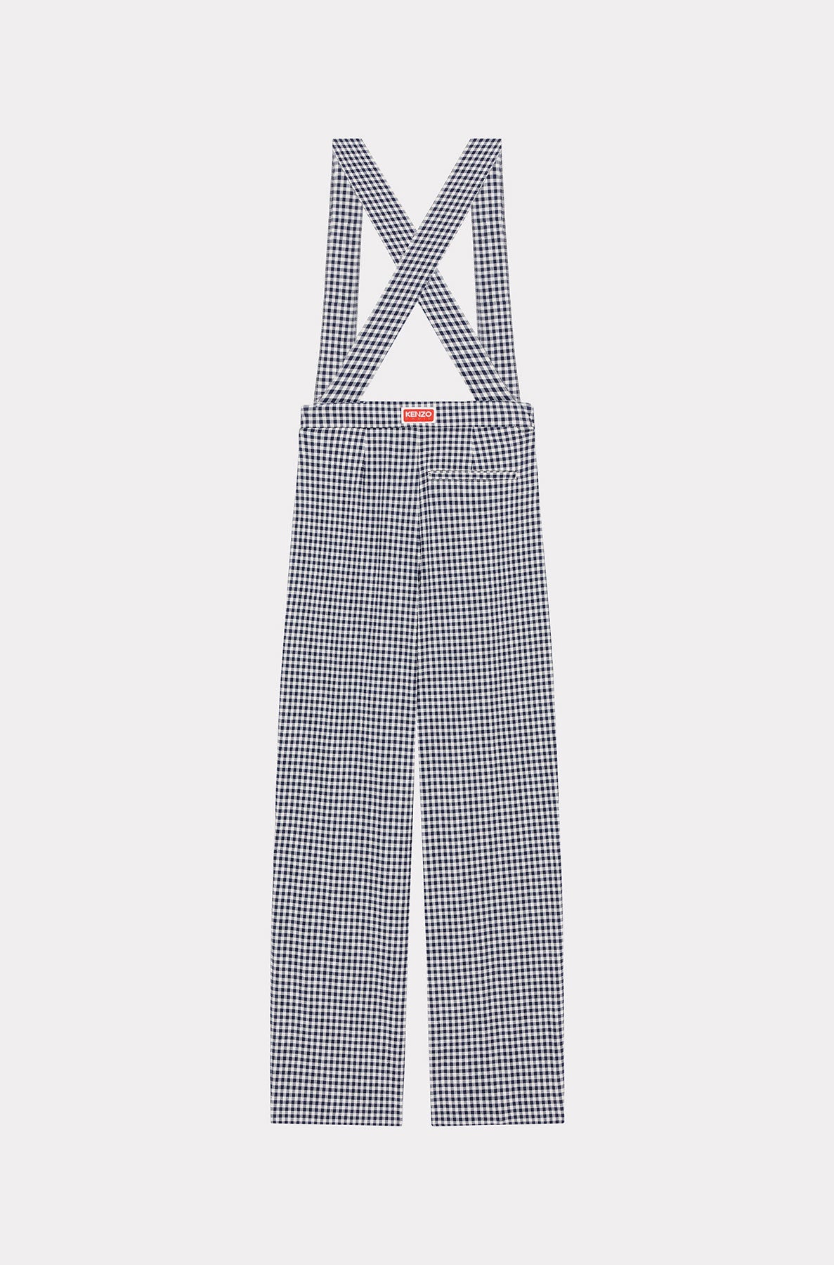 Pantalon noué vichy - Midnight Blue