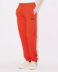 Pantalon de jogging brodé "Boke Flower" - Medium Red