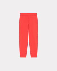 Pantalon de jogging brodé "Boke Flower" - Medium Red