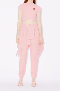 Pantalon de jogging brodé Boke Flower - Faded Pink