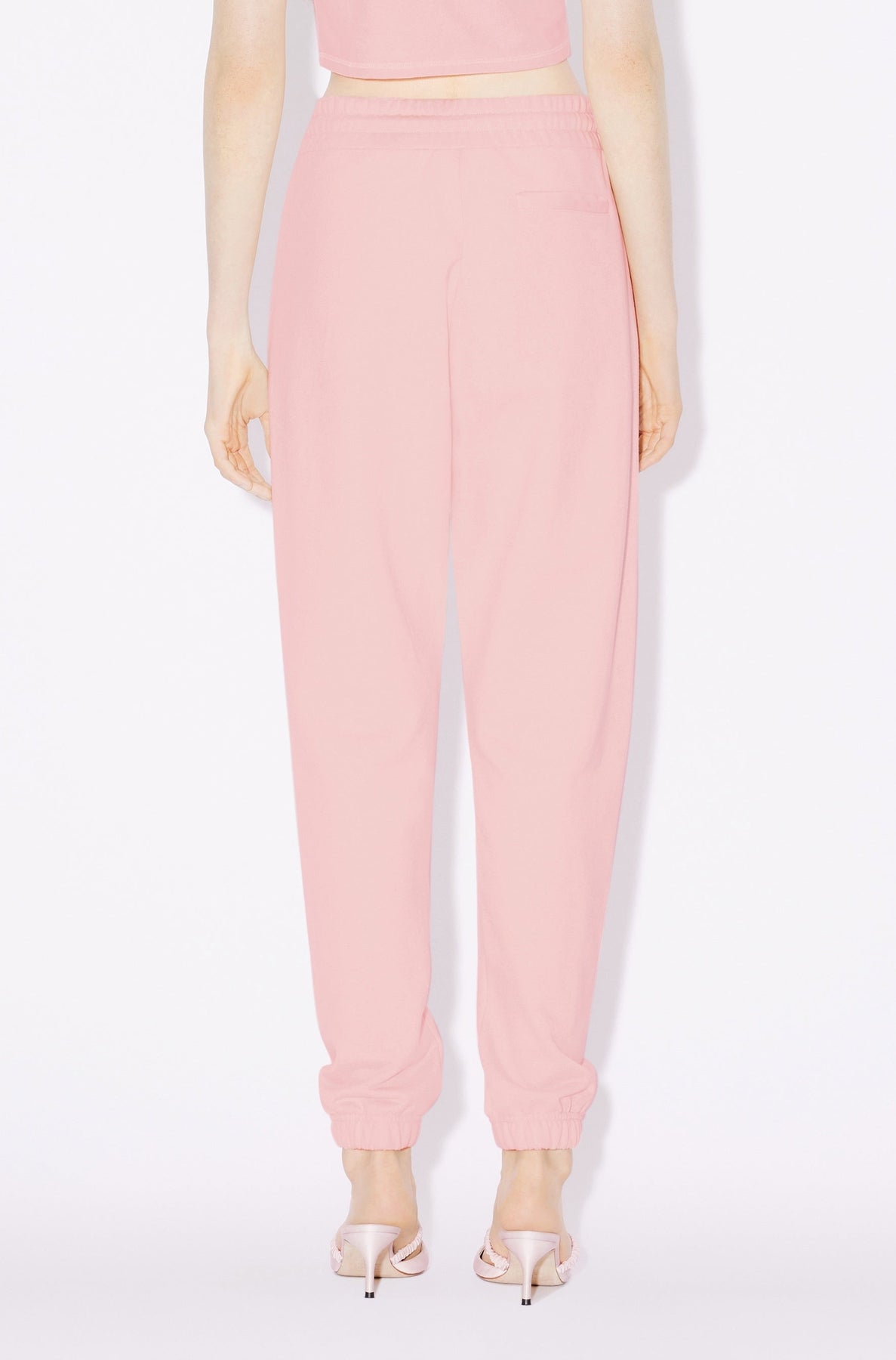 Pantalon de jogging brodé Boke Flower - Faded Pink