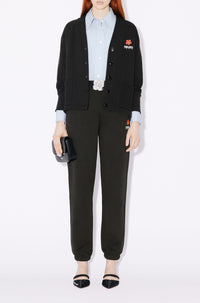 Pantalon de jogging brodé Boke Flower - Black