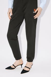 Pantalon de jogging brodé Boke Flower - Black