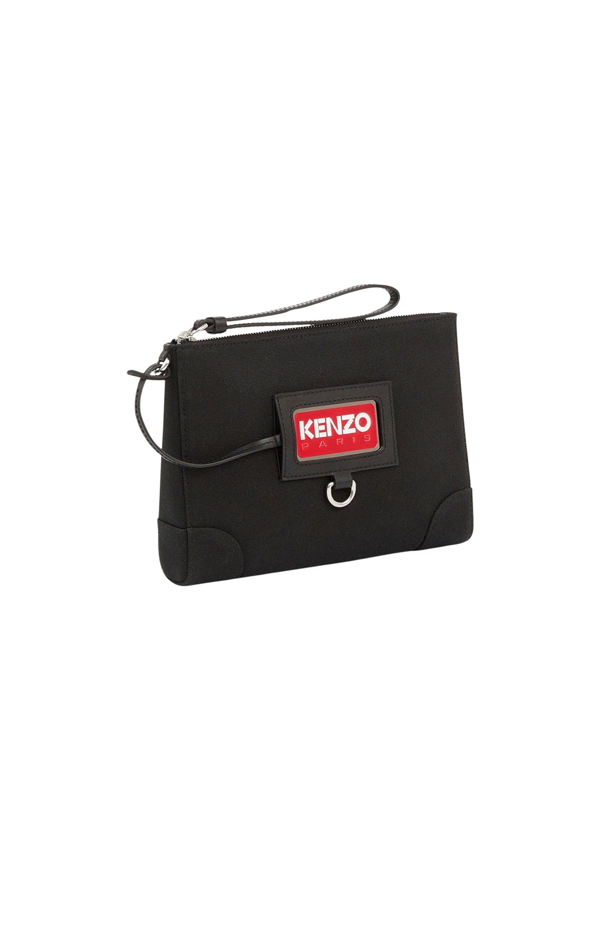 Pochette à gousset "Kenzo Paris" - Black