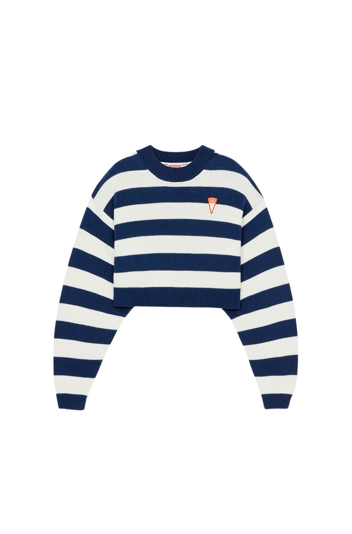 Pull court à rayures - Midnight Blue