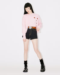 Boke Flower Crest Logo Jumper