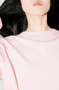 Boke Flower embroidered jumper in wool - Faded Pink