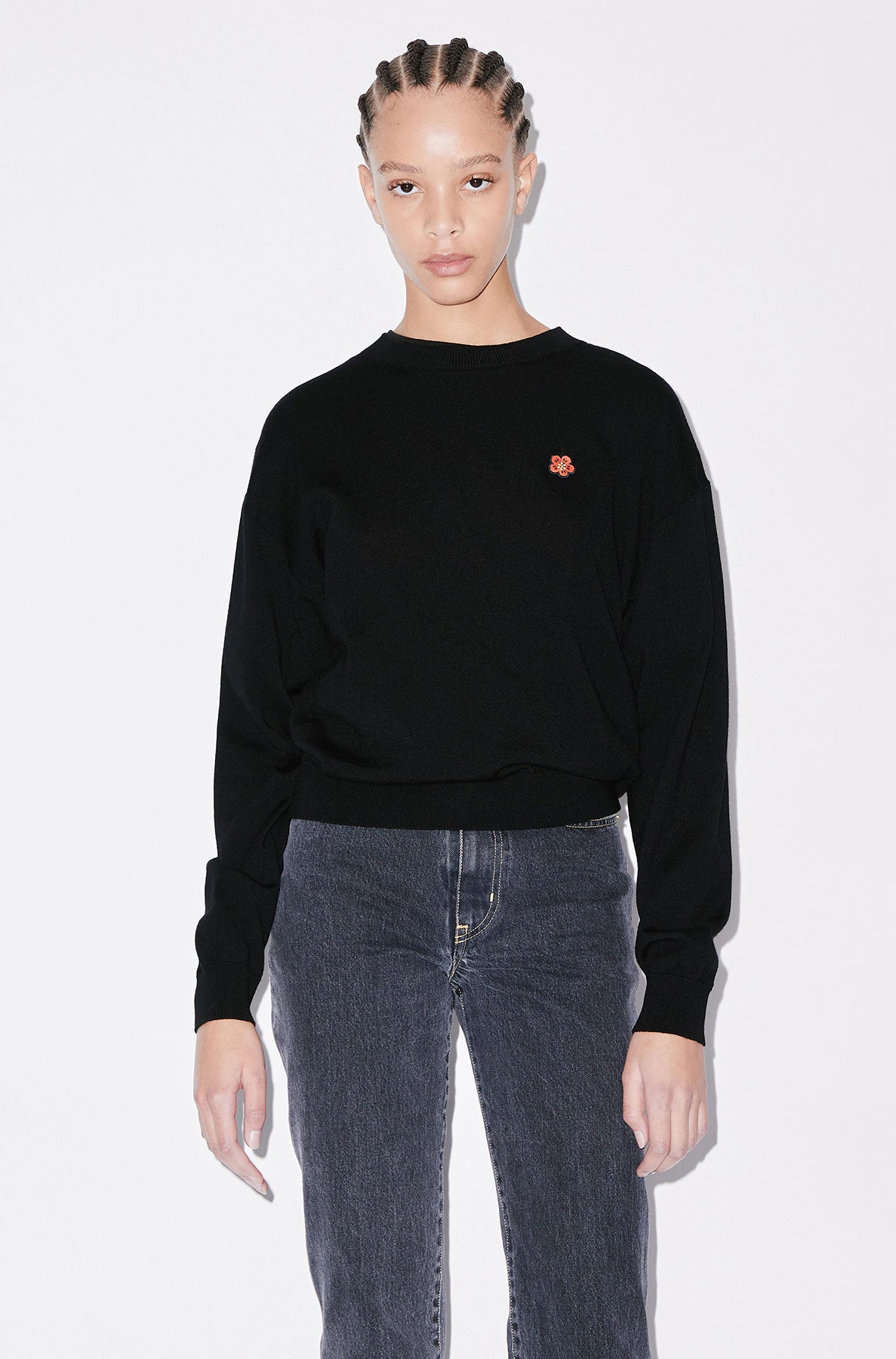 Boke Flower Crest Logo Jumper
