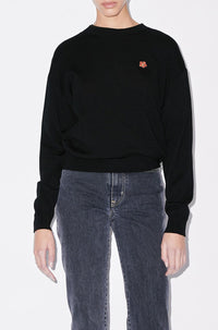 Pull brodé Boke Flower en laine - Black
