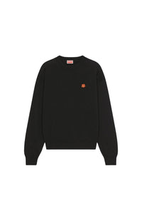 Pull brodé Boke Flower en laine - Black