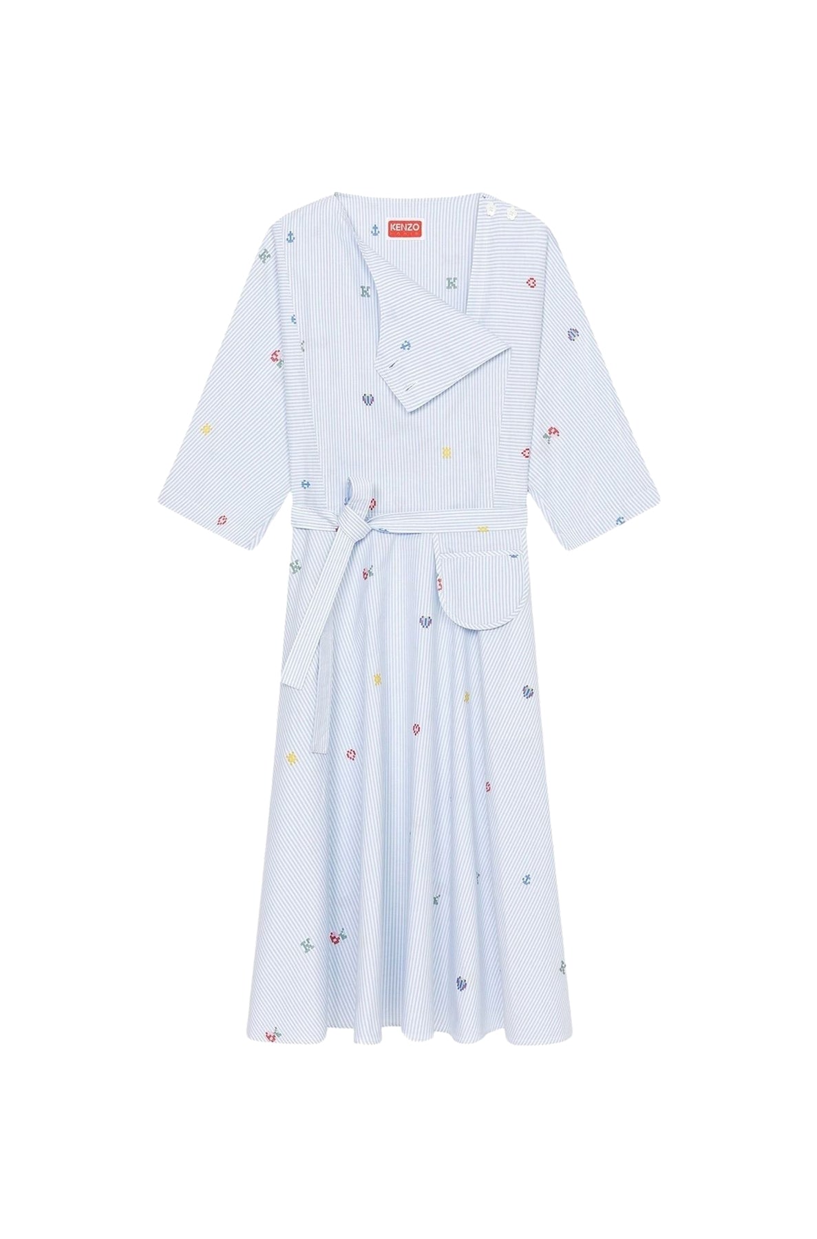 Printed Midi Dress
