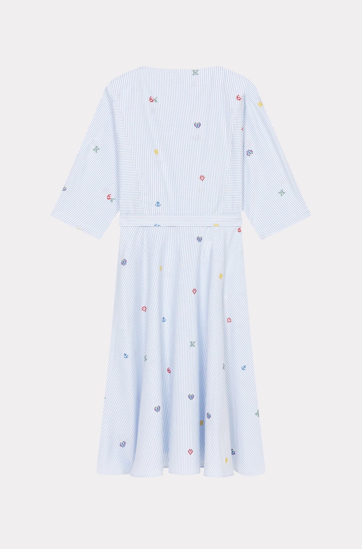 Printed Midi Dress
