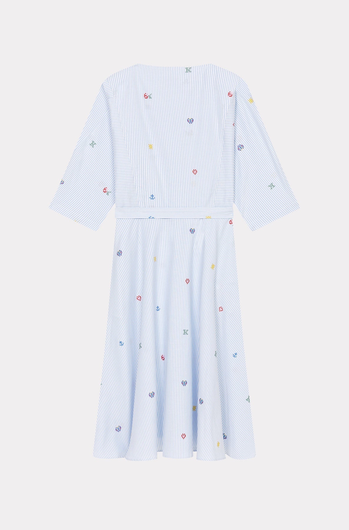 Printed Midi Dress