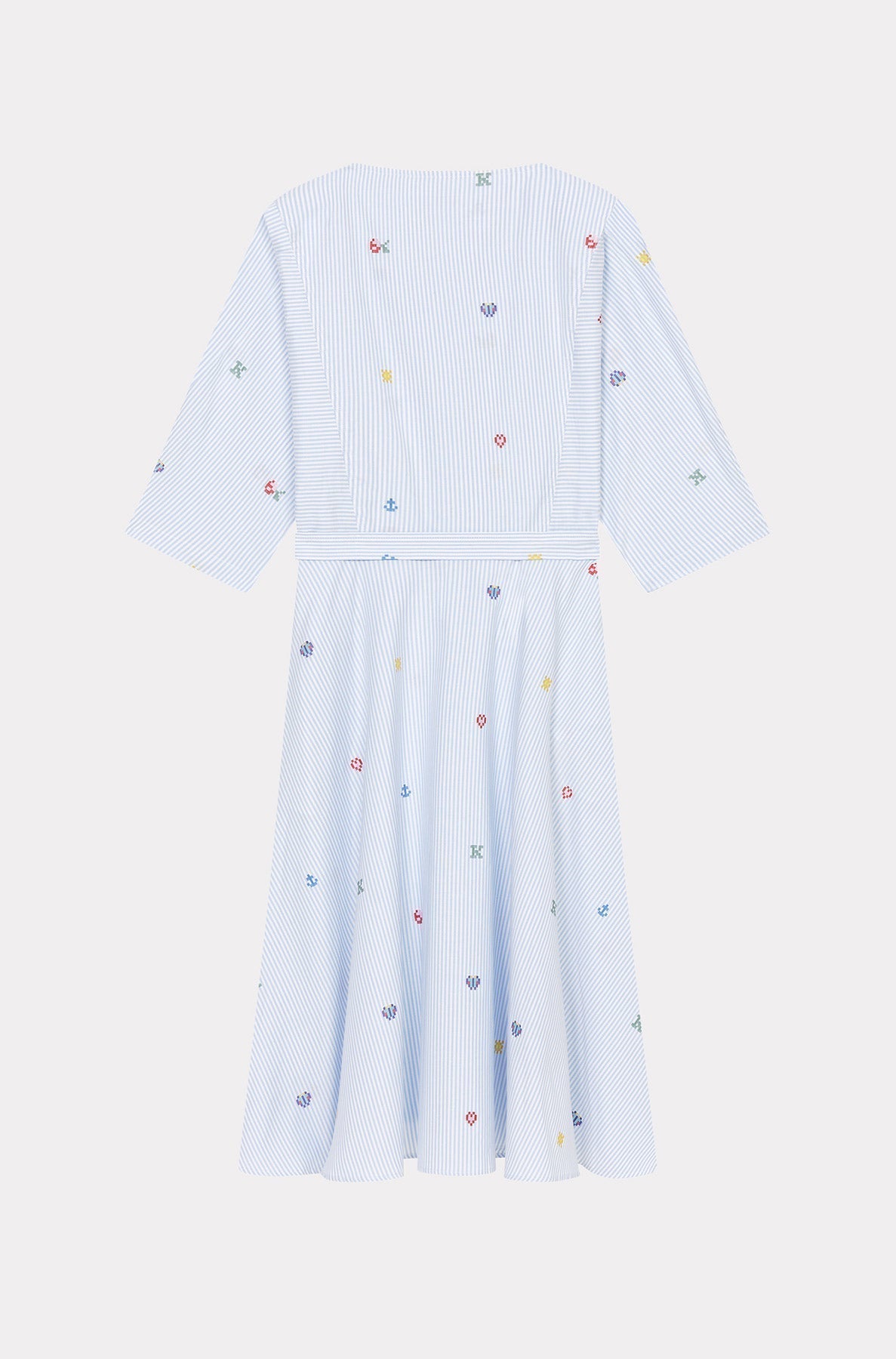 Printed Midi Dress