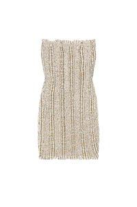Robe bustier smockée - Grass Green