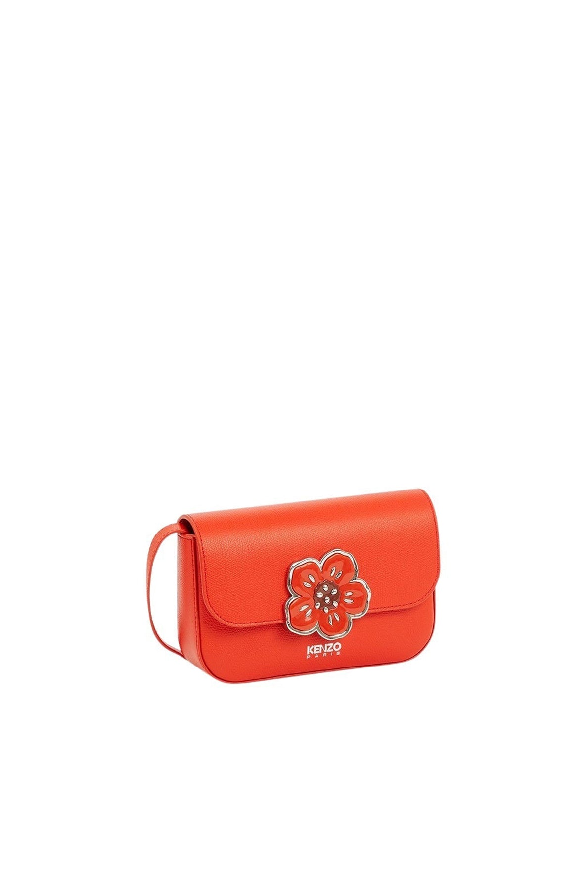 Sac à bandoulière "Boke Flower" en cuir - Medium Red