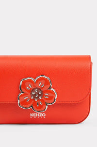 Sac à bandoulière "Boke Flower" en cuir - Medium Red