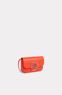 Sac à bandoulière "Boke Flower" en cuir - Medium Red