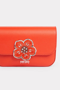 Sac à bandoulière "Boke Flower" en cuir - Medium Red