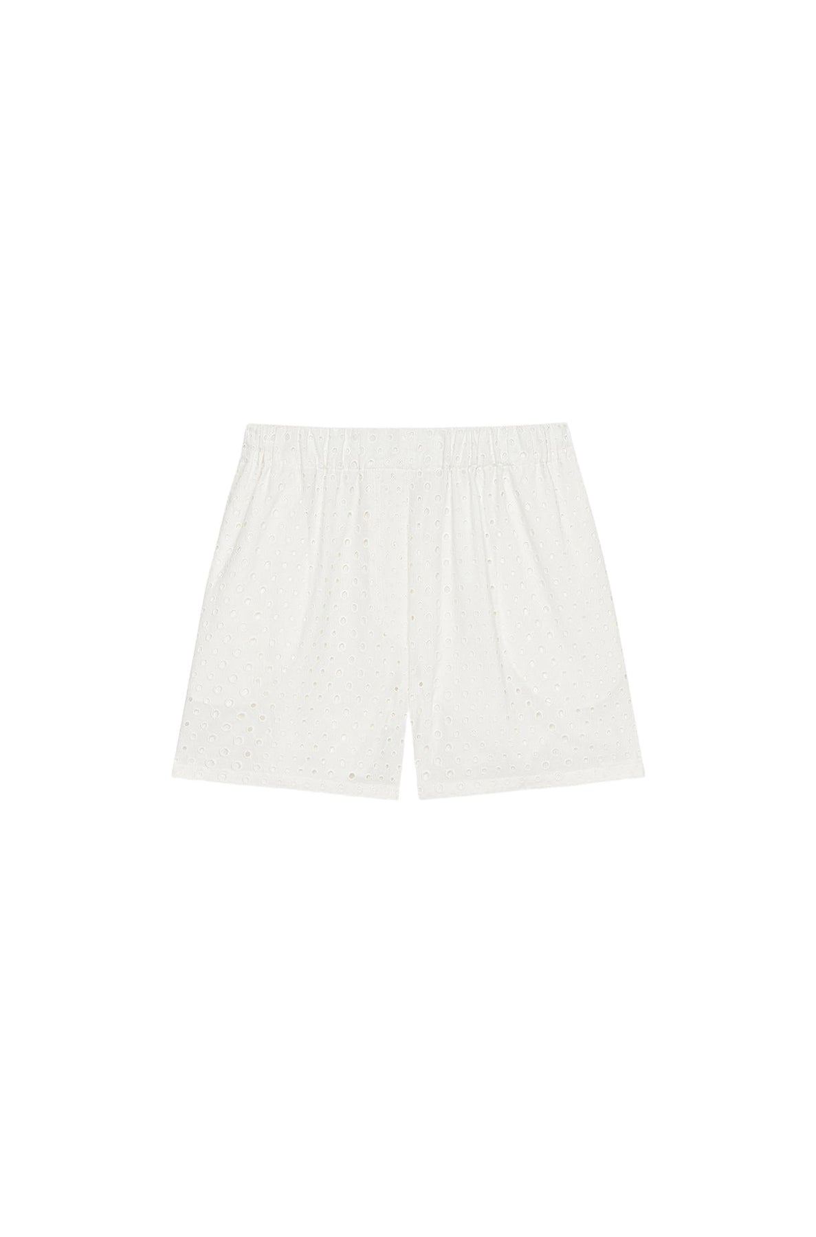 Short en broderie anglaise - Off White