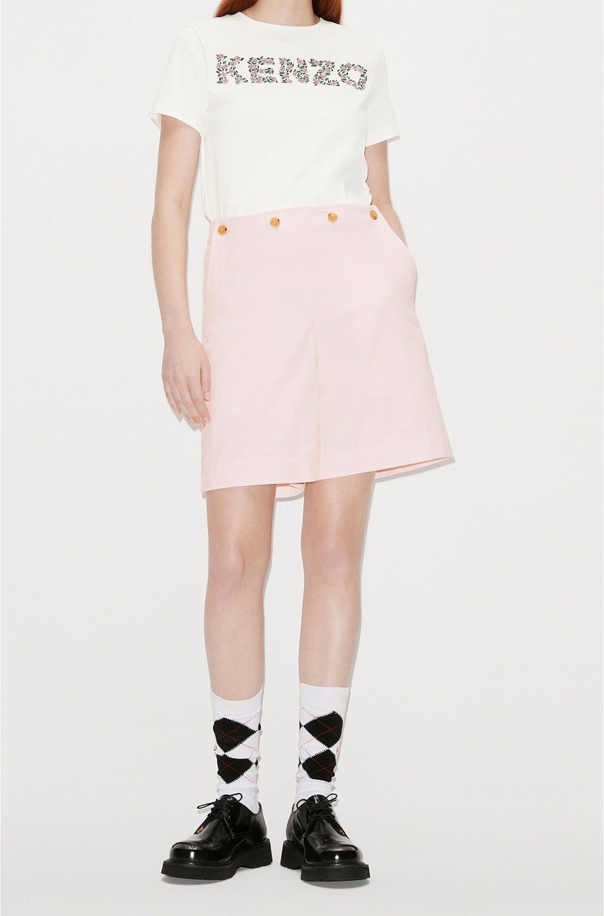 Short Kenzo Sailor - Faded Pink