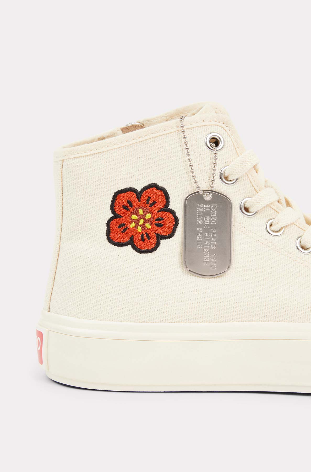 Baskets hautes Kenzo School - Cream