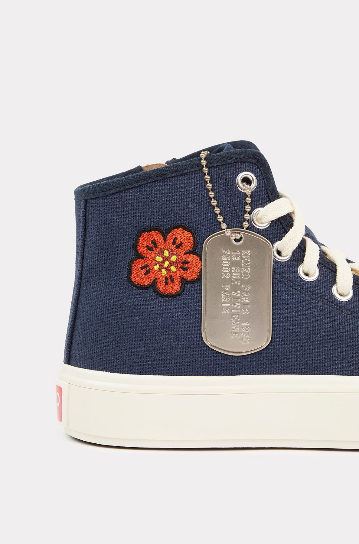 Kenzo School high-top trainers - Midnight Blue