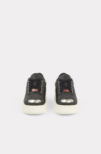 Baskets Kenzo Hoops en cuir - Black