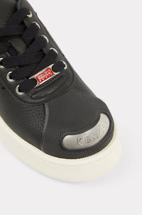 Baskets Kenzo Hoops en cuir - Black