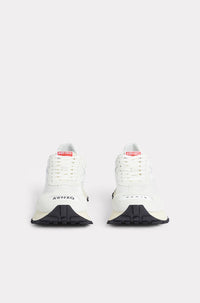 Kenzo Smile Run low trainers in leather - Off White