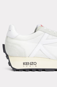 Kenzo Smile Run low trainers in leather - Off White