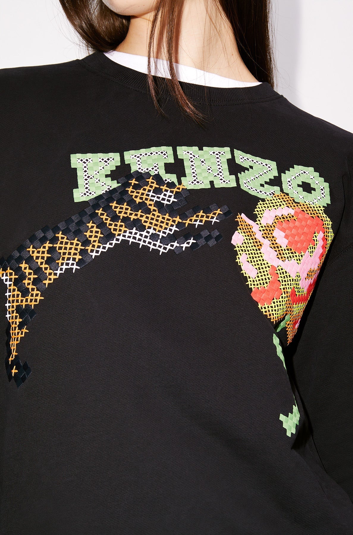 Sweatshirt Kenzo Pixel - Black