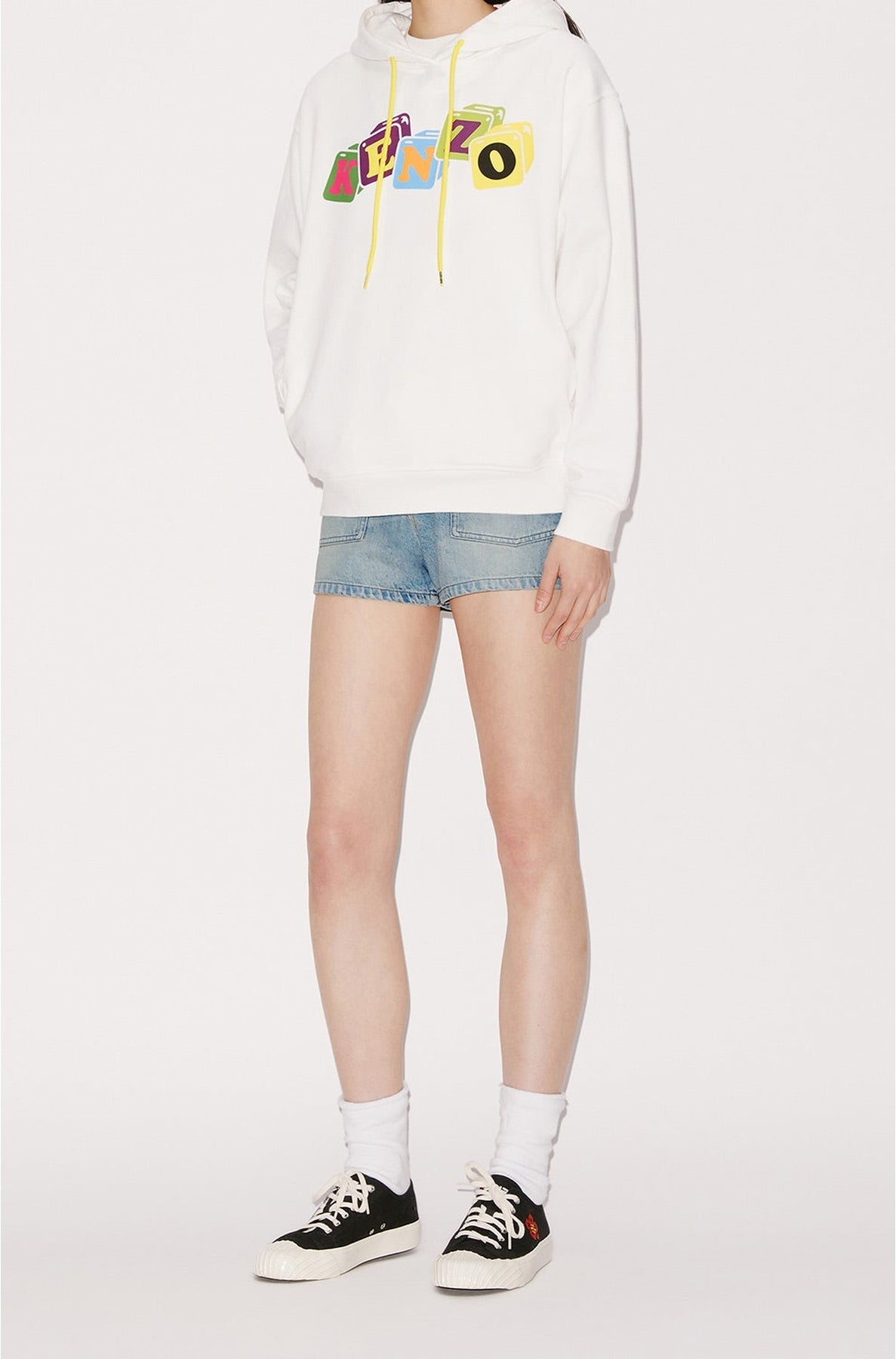Sweatshirt à capuche Boke Boy - Off White