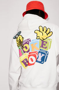 Sweatshirt à capuche Boke Boy - Off White