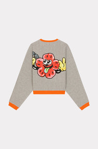 Sweatshirt réversible "Boke Boy" - Pearl Grey
