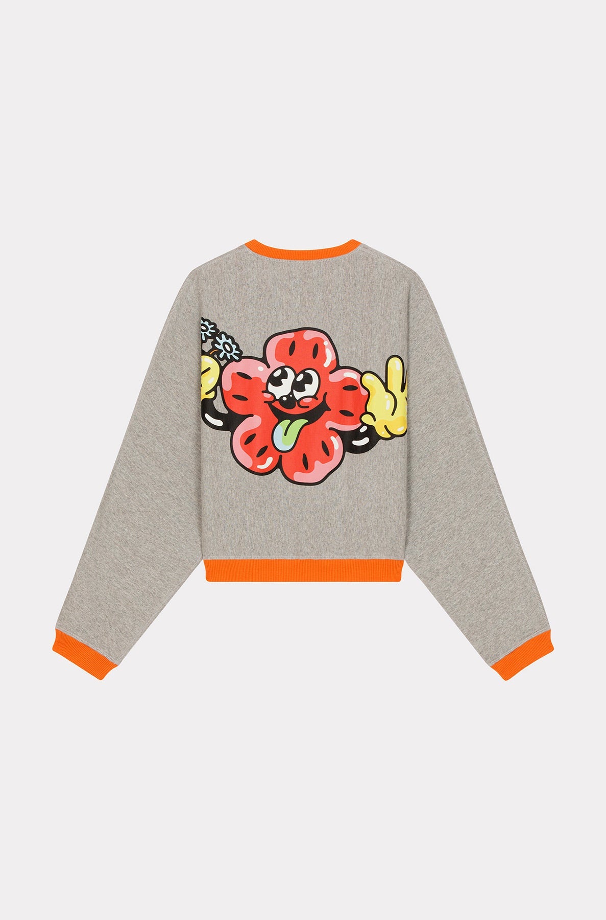 Sweatshirt réversible "Boke Boy" - Pearl Grey