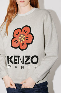 Sweatshirt Boke Flower - Pale Grey