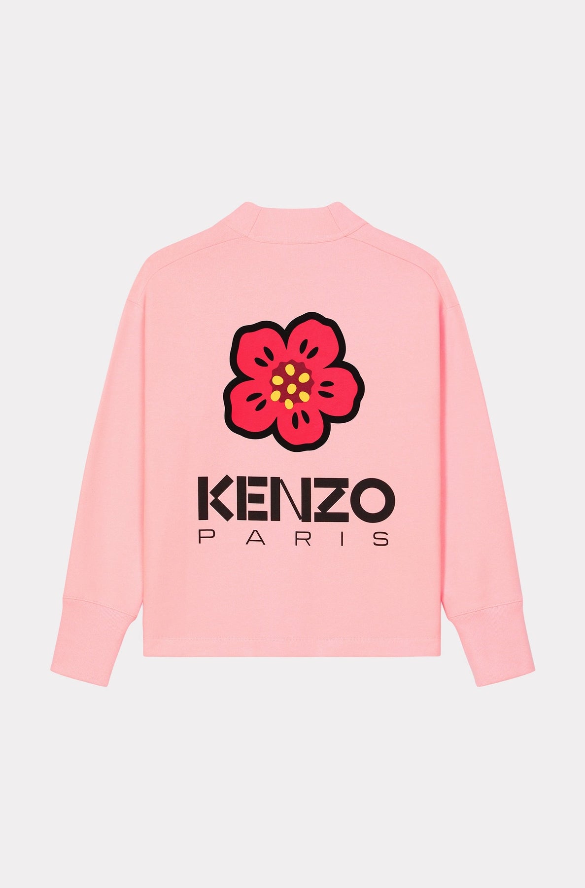 Cardigan Boke Flower - Faded Pink