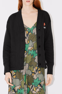 Cardigan Boke Flower - Black