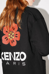 Cardigan Boke Flower - Black